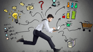 multitasking munka stressz szorongás depresszió, unalom